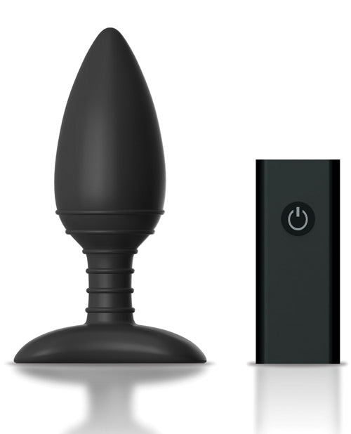 Nexus Ace Remote Control Butt Plug Large - Black - Bossy Pearl