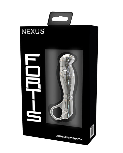 Nexus Fortis Aluminum Vibrating Prostate Massager - Bossy Pearl