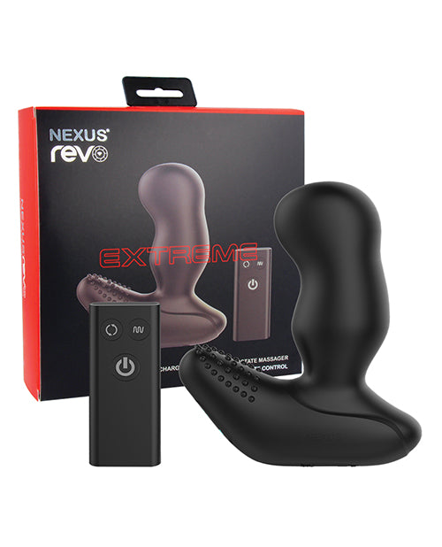 Nexus Revo Extreme Rotating Prostate Massager - Black - Bossy Pearl