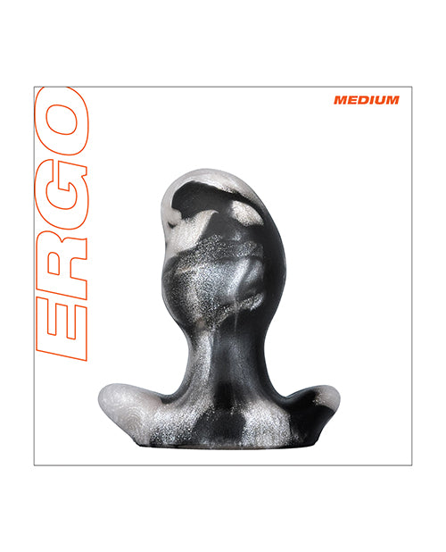 Oxballs Ergo Buttplug Medium - Platinum Swirl - Bossy Pearl