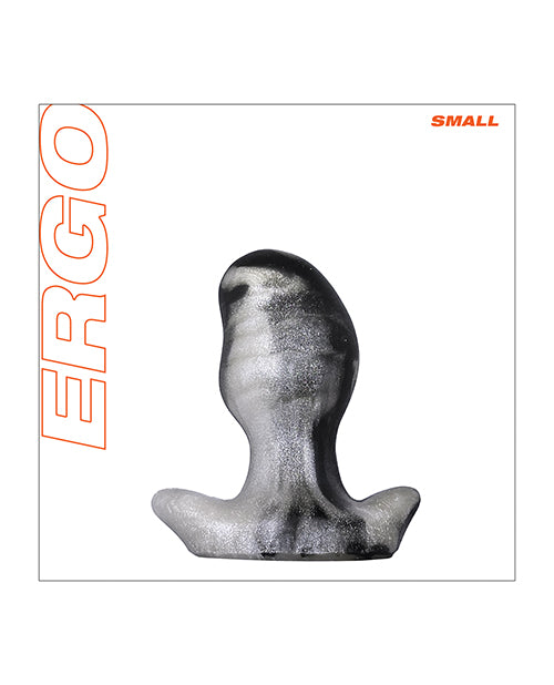 Oxballs Ergo Buttplug Small - Platinum Swirl - Bossy Pearl