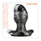 Oxballs Ergo Buttplug X Large- Platinum Swirl - Bossy Pearl