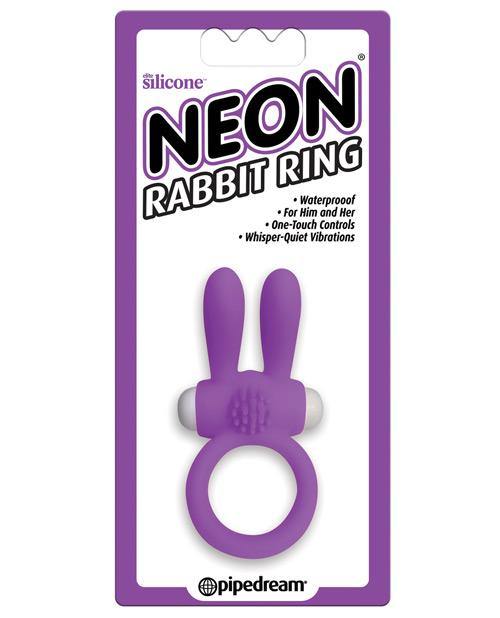 Neon Luv Touch Rabbit Ring - Bossy Pearl