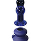 Icicles No. 83 Hand Blown Glass Vibrating Butt Plug W-remote - Blue - Bossy Pearl