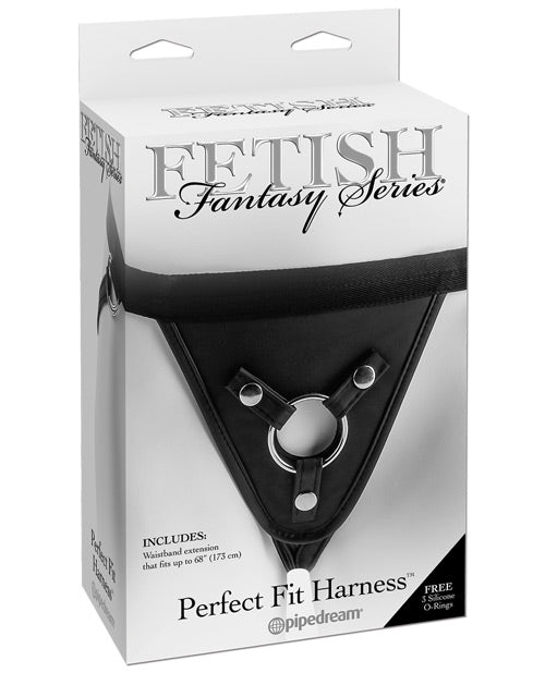 Fetish Fantasy Series Perfect Fit Harness - Black - Bossy Pearl