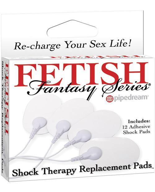 Fetish Fantasy Series Shock Therapy Replacement Pads - 12 Pc - Bossy Pearl