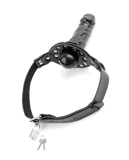 Fetish Fantasy Series Deluxe Ball Gag W-dong - Bossy Pearl