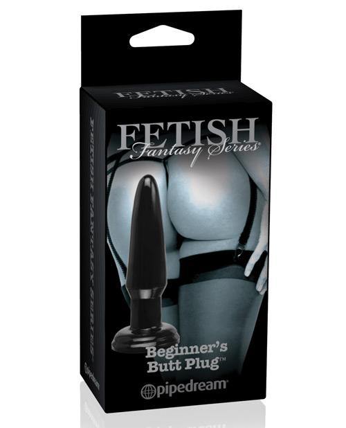 Fetish Fantasy Limited Edition Beginner's Butt Plug - Black - Bossy Pearl