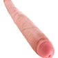 "King Cock 16"" Tapered Double Dildo" - Bossy Pearl