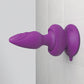 Threesome Wall Banger Plug - Purple - Bossy Pearl