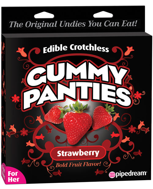 Edible Crotchless Gummy Panty - Bossy Pearl