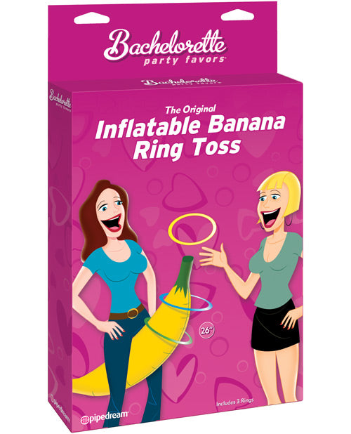 Bachelorette Party Favors Inflatable Banana Ring Toss Game - Bossy Pearl