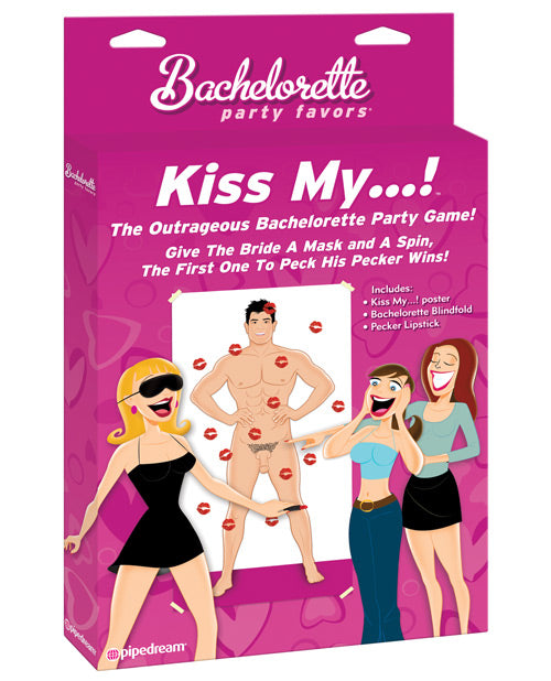 Bachelorette Party Favors Kiss My ...! Game - Bossy Pearl
