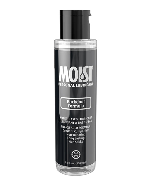 Moist Backdoor Formula Water-based Personal Lubricant - 4.4oz - Bossy Pearl