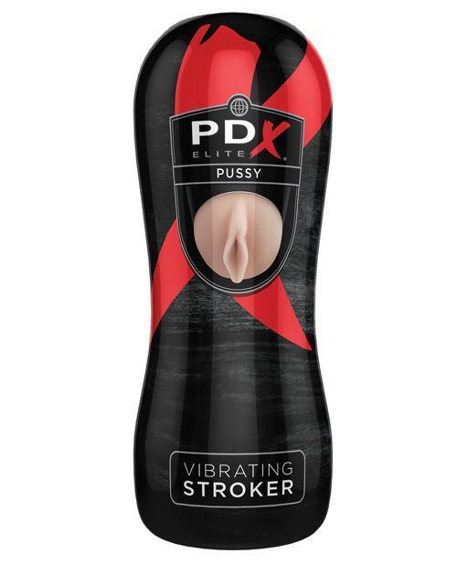 Pdx Elite Vibrating Stroker - Bossy Pearl