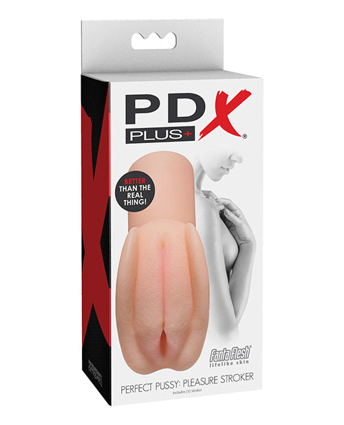 Pdx Plus Perfect Pussy Pleasure Stroker - Ivory - Bossy Pearl
