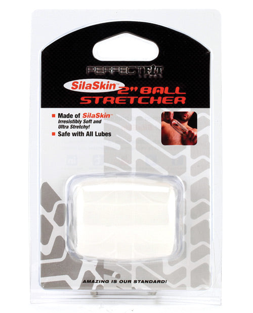Perfect Fit Silaskin Ball Stretcher - Bossy Pearl