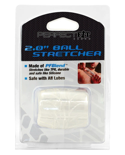 Perfect Fit Ball Stretcher 2.0 In Pfblend - Ice Clear - Bossy Pearl