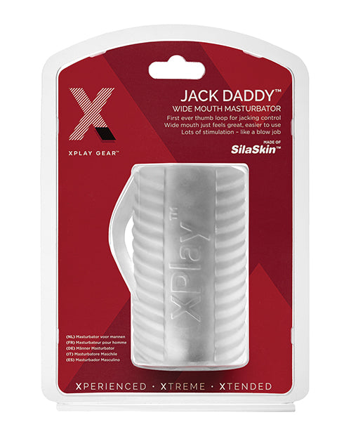 Xplay Gear Jack Daddy Stroker - White - Bossy Pearl