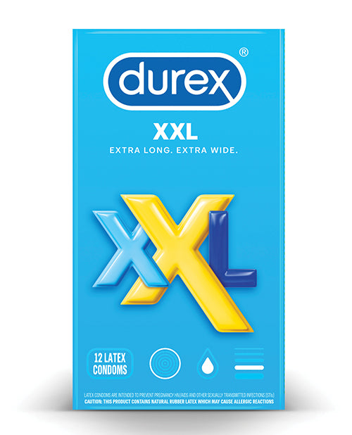 Durex Xxl Condoms - Pack Of 12 - Bossy Pearl