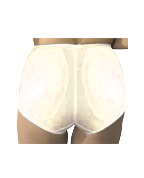 Rago Shapewear Rear Shaper Panty Brief Light Shaping W/removable Contour Pads - Bossy Pearl