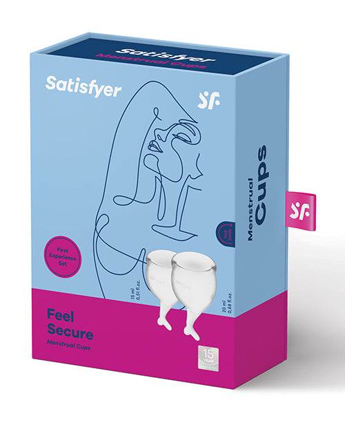 Satisfyer Feel Secure Menstrual Cup - Bossy Pearl
