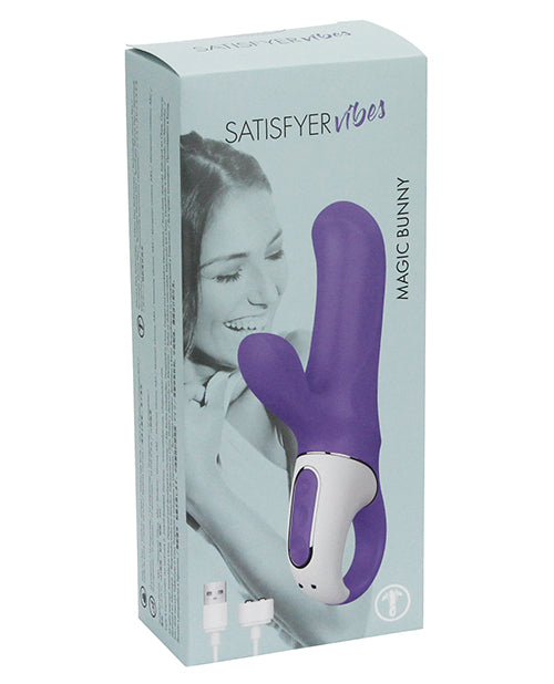 Satisfyer Vibes Magic Bunny - Blue - Bossy Pearl
