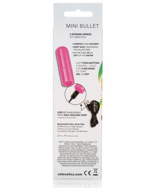 Tiny Teasers Mini Bullet - Pink - Bossy Pearl