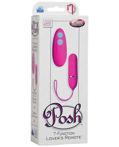 Posh 7 Function Lovers Remote - Bossy Pearl