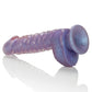 Crystal Cote 7" Dong - Purple - Bossy Pearl
