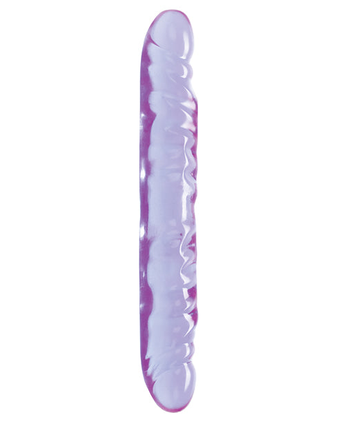 Reflective Gel Vein Double Dong - Lavender - Bossy Pearl