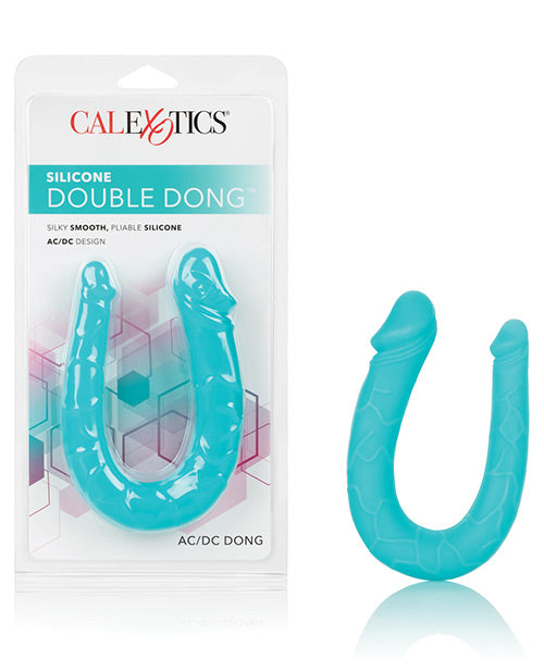 Silicone Double Dong Ac/dc Dong - Bossy Pearl