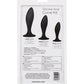 Silicone Anal Curve Kit - Black