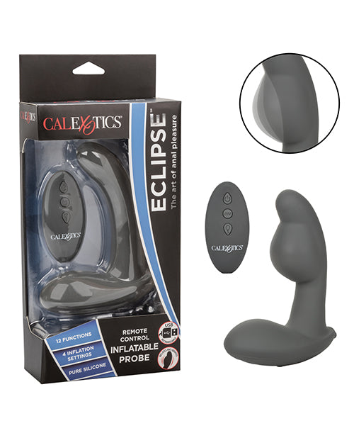 Eclipse Remote Control Inflatable Probe - Black - Bossy Pearl