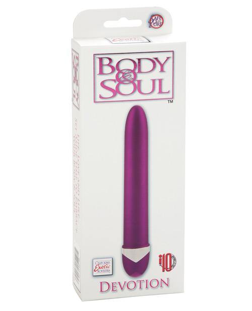Body & Soul Devotion Vibrator - Purple - Bossy Pearl