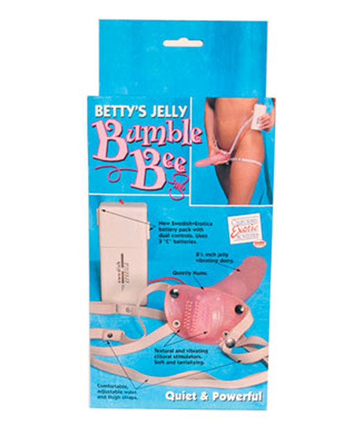 Betty's Jelly Bumble Bee - Pink - Bossy Pearl