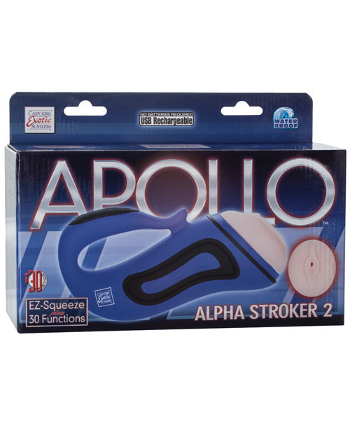 Apollo Alpha Stroker 2 - Blue Vagina - Bossy Pearl