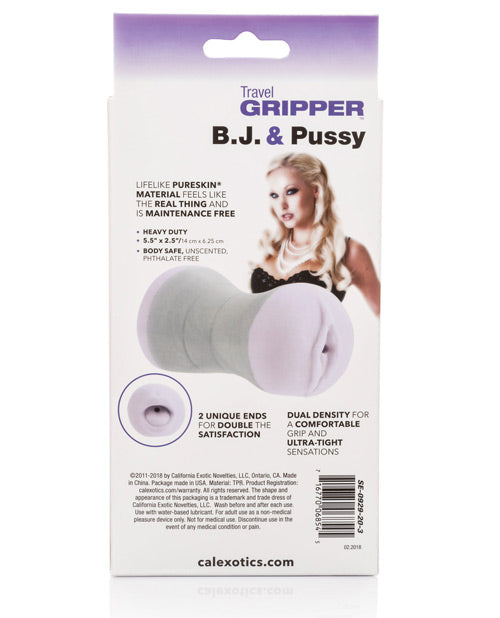 Travel Gripper Bj & Pussy - Bossy Pearl