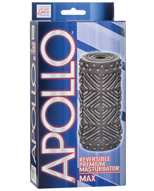 Apollo Max Reversible Premium Masturbator - Grey - Bossy Pearl