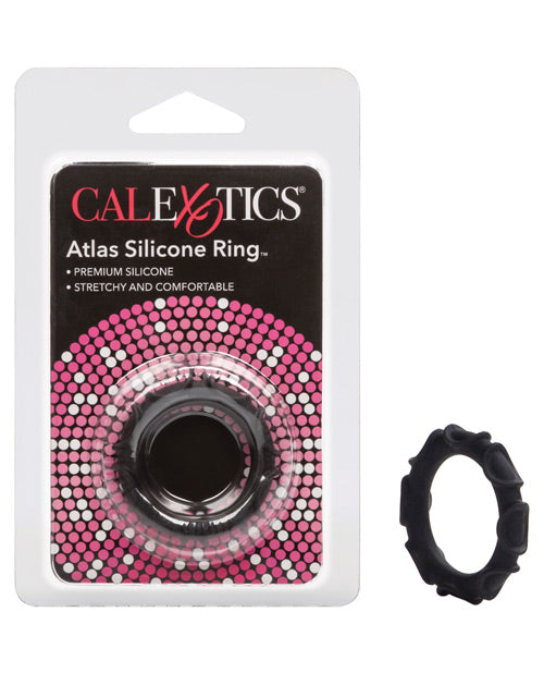 Adonis Atlas Silicone Ring - Black - Bossy Pearl