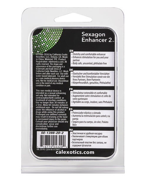 Sexagon Enhancer 2 - Clear - Bossy Pearl