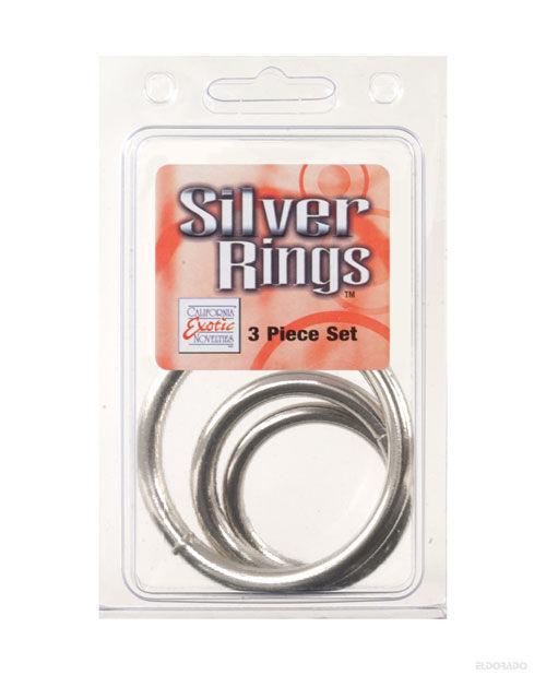 Silver Ring Set - Bossy Pearl