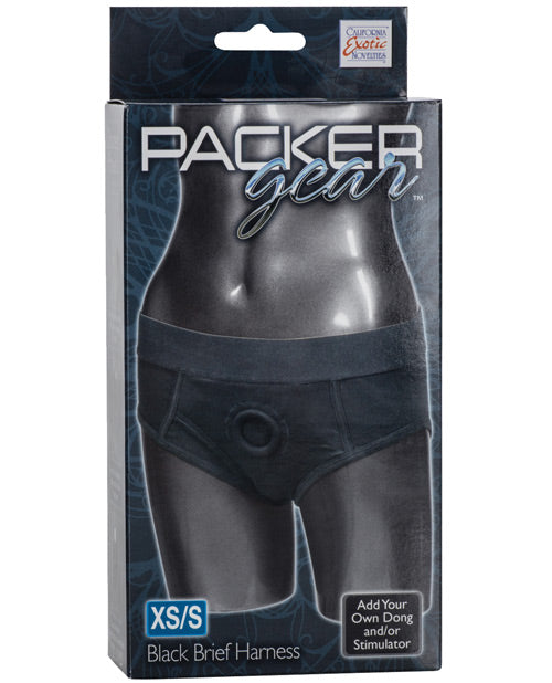 Packer Gear Brief Harness - Bossy Pearl