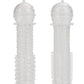 Senso Silicone Sleeves 2 Pack - Clear - Bossy Pearl