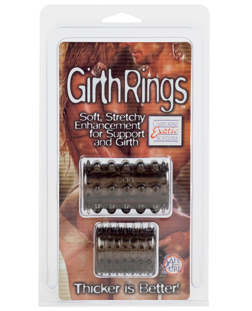 Girth Rings - Clear - Bossy Pearl