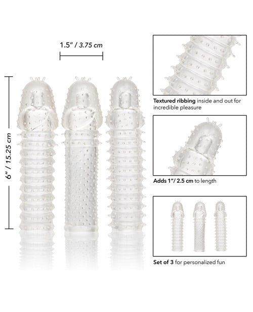 Extension 3 Piece Kit - Clear - Bossy Pearl