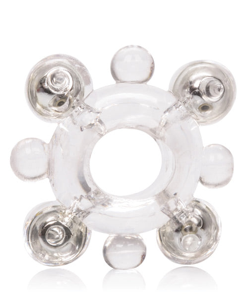 Basic Essentials Enhancer Ring W-beads - Clear - Bossy Pearl