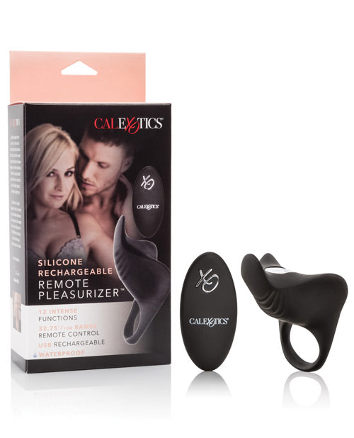 Couple's Enhancers Silicone Rechargeable Remote Pleasurizer - Bossy Pearl