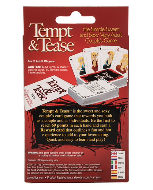 Tempt & Tease Card Game - Bossy Pearl