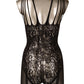 Scandal Plus Size Strappy Lace Body Suit - Black - Bossy Pearl